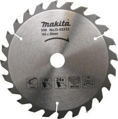Makita D-03333 Daire Testere 165MMX24 DİŞ