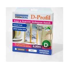 Vodaseal Kapı ve Pencere İzolasyon Bandı 6.2mt