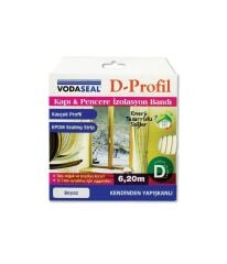 Vodaseal Kapı ve Pencere İzolasyon Bandı 6.2mt