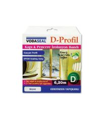 Vodaseal Kapı ve Pencere İzolasyon Bandı 6.2mt
