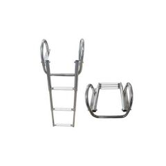 Sealux Katlanır Teleskopik 3 Basamaklı Tutamaklı Merdiven