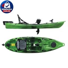 Seaflo RPA105 Yeşil Pedallı Balıkçı Kanosu
