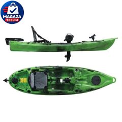 Seaflo RPA105 Yeşil Pedallı Balıkçı Kanosu
