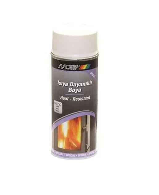 Motip Isıya Dayanıklı Sprey Boya Beyaz