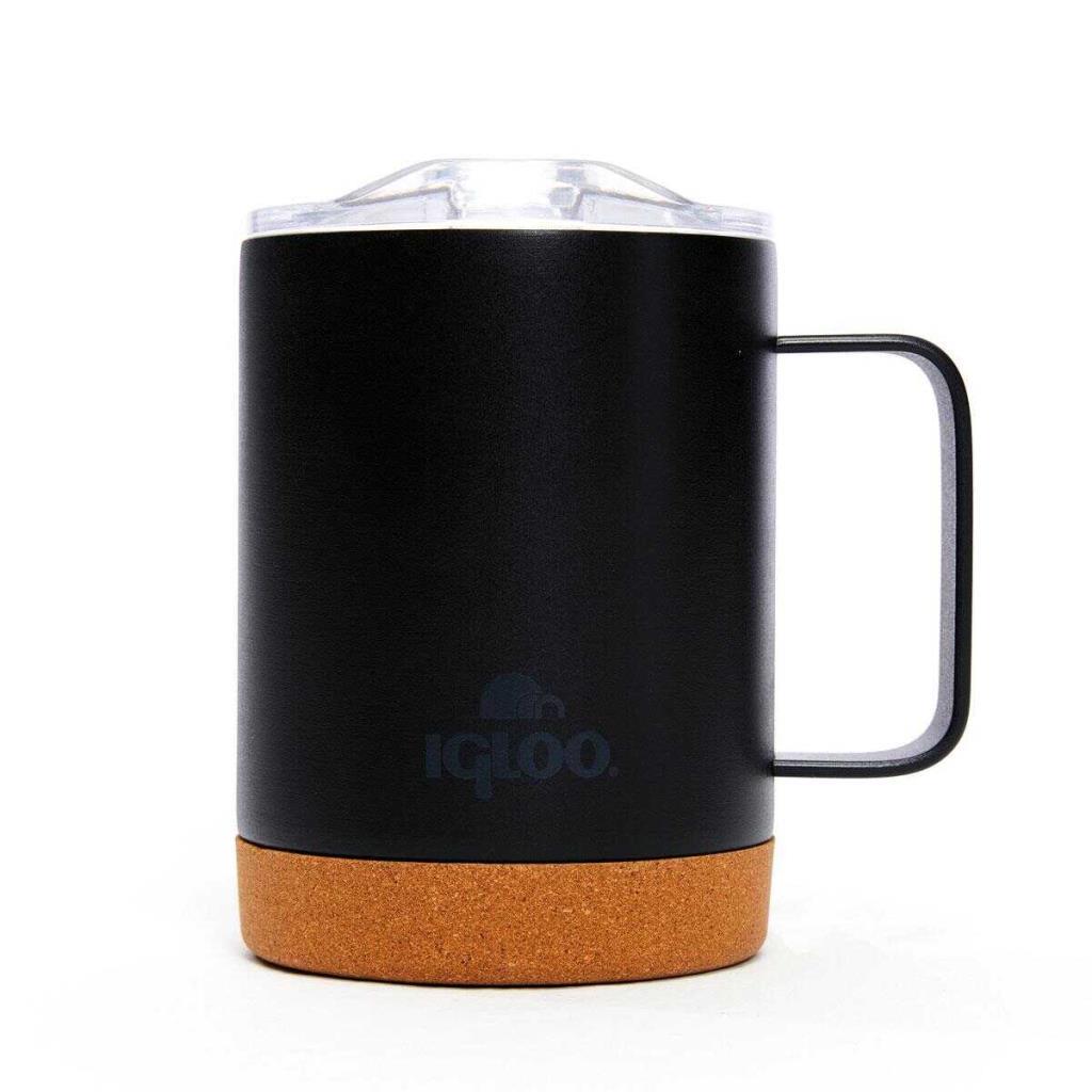 Igloo Cork Mug 350ml Siyah