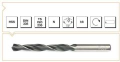 Mte Silindirik Saplı Metal Matkap Ucu