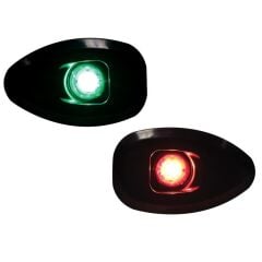 Lalizas Micro Led 12 İskele Sancak Feneri Siyah
