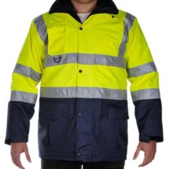 Pollyrain 5+1 Oxfort Parka Sarı/Lacivert
