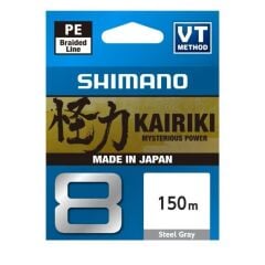 Shimano Kairiki 8 Steel Gray Misina150m