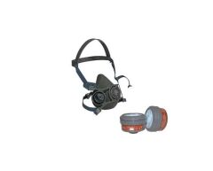 Starline V-800 Yarım Yüz Maske + V-7800 A1P2R Filtre Seti