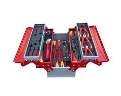 İzeltaş 5 Gözlü Elektrikçi Dolu Takım Çantası 45 Parça