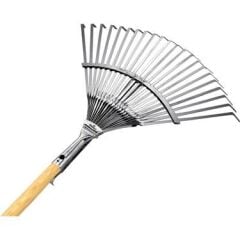 Raco 53733 Ayarlı Ahşap Saplı Metal Tırmık 45cm